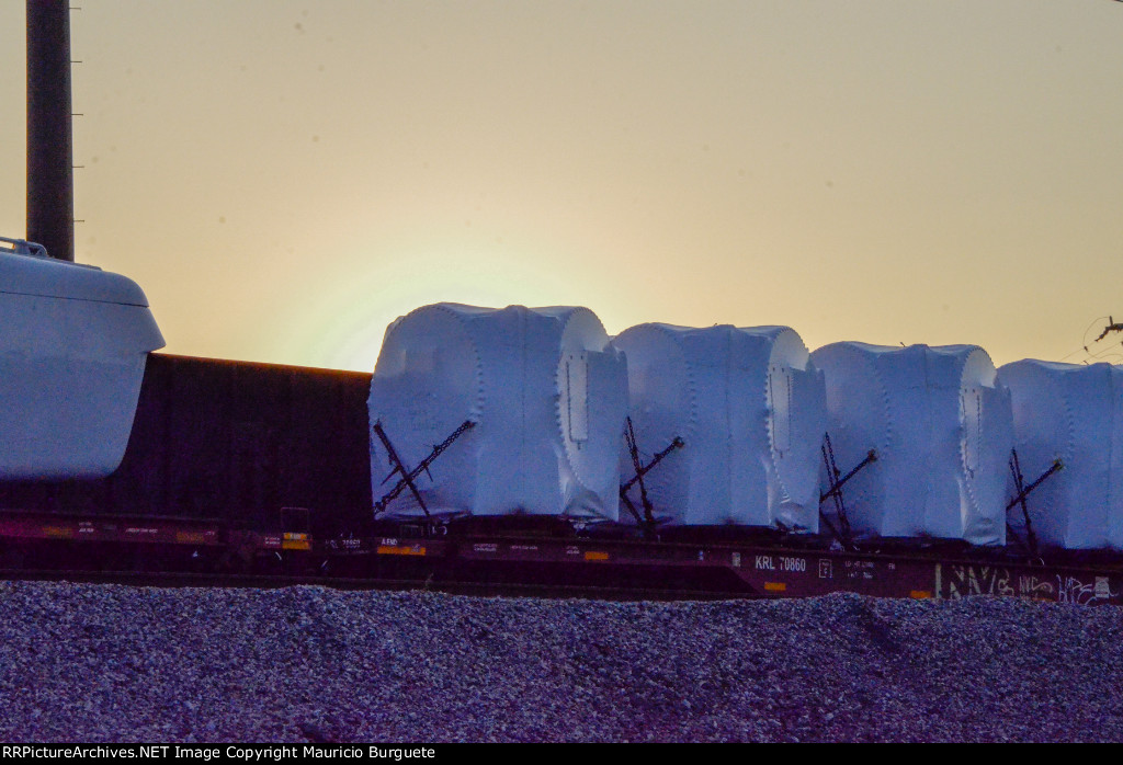 KRL Flat car with load